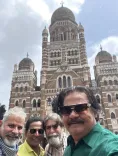 Lagaan actor Akhilendra Mishra reunites with co-stars at Mumbai's CST