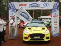 All eyes on hattrick-seeking Gaurav Gill as K1000 rally flags off  