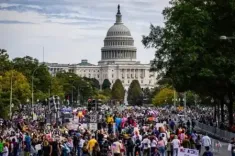 अमेरिका के कई शहरों में विरोध प्रदर्शन