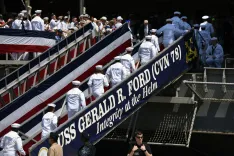 अमेरिका ने इजरायल में अपने नागरिकों के लिए नई एडवाइजरी जारी की, गेराल्ड आर. फोर्ड इजरायल पहुंचा