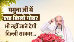 Amit Shah: Delhi to convert dairy dung into gas, end Yamuna dumping