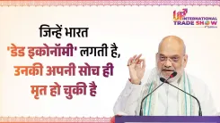 Amit Shah fires back at 'dead economy' critics of India