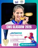 Amit Shah hails Jaismine Lamboria's CWG 2026 boxing gold