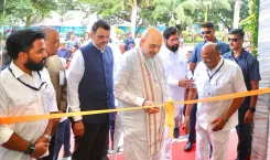 Amit Shah inaugurates Ichalkaranji cooperative bank HQ in Kolhapur