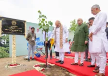 Amit Shah launches tree drive, unveils ₹405 cr projects in Gandhinagar