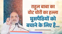 Amit Shah: Rahul Gandhi's 'vote theft' cry shields infiltrators