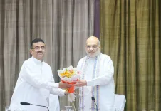 Amit Shah Reviews Bengal Law & Order, Announces SIA