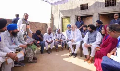 Amit Shah visits kin of anti-drug activist Gulzar Singh in Sangrur