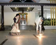 How Did Andhra CM Chandrababu Naidu Celebrate Diwali?
