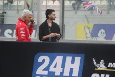 Did Anirudh Meet Ajith Kumar at the Abu Dhabi Race Circuit?