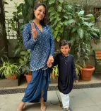 अनीता हसनंदानी 'छोरियां चली गांव' के लिए बेटे आरव को दे रही हैं 'ट्रेनिंग'