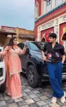 क्या अंजलि राघव और दिलेर खरकिया की जोड़ी ने मचाया धमाल, 'छोले भठूरे' पर रील वायरल?