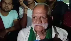 अंकित बालियान हत्याकांड: पिता सत्यवीर सिंह का धरना जारी, बोले — 'हत्यारे को सामने लाओ'