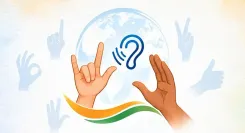 अंतरराष्ट्रीय सांकेतिक भाषा दिवस 2026: 7 करोड़ बधिरों की आवाज़ बनती है भारतीय सांकेतिक भाषा