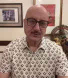 How Does Anupam Kher Describe the Evolving Father-Son Relationship?