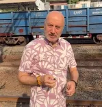 Anupam Kher revisits DDLJ train scene location, calls it 'time stood still' moment