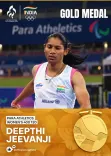 Anurag Thakur hails Deepthi Jeevanji's gold at Asian Para Games 2026