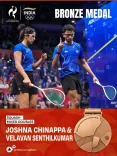 Anurag Thakur hails Joshna & Velavan's Asian Games bronze