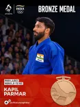 Anurag Thakur hails Kapil Parmar's historic Para Judo bronze