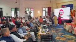 Anurag Thakur joins Mann Ki Baat listening session in Palampur