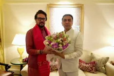 Anurag Thakur meets Goa CM Sawant, flags state's fiscal and growth strides