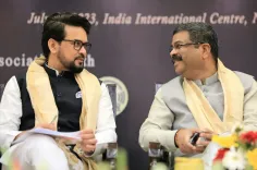 Anurag Thakur Wishes Education Minister Dharmendra Pradhan on Birthday