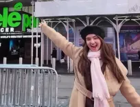 Did Anushka Sen's Debut Single ‘Chameleon’ Shine Bright at New York Times Square?