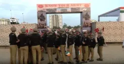 Apache, Prachand helicopters' impressive show during Army Day parade rehearsal in Jaipur 