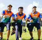 How Did India's Compound Men's Team Win Gold at the World Archery Championships?