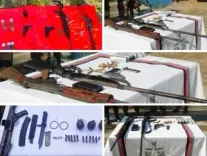 Army, other forces recover large cache of arms, ammunition in Manipur
