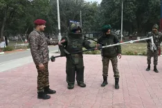 How is the Army’s Central Command Training Railway Cops in Counter IED Tactics?