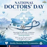 Arunachal CMO Greets Doctors on National Doctors' Day