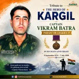 Arunachal CMO Pays Tribute to Capt Vikram Batra on Death Anniversary