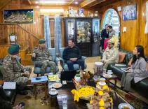 Arunachal Guv, CM review strategic road projects with BRO DG 