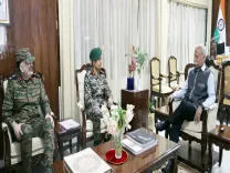 What Did Arunachal Guv Discuss with Senior Army Officers?