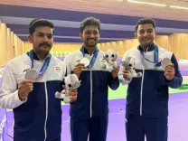 Asian Games 2026: Aishwary, Niraj miss 50m Rifle 3P final medals; team bags silver