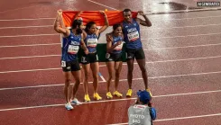 एशियन गेम्स 2026: मिक्स्ड 4x100 मीटर रिले में भारत का ब्रॉन्ज और नेशनल रिकॉर्ड 41.06 सेकंड