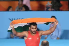 Deepak Punia wins bronze in 97 kg wrestling at Asian Games 2026