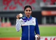 एशियन गेम्स 2026: चंबा की सीमा कुमारी ने 10,000 मीटर में जीता ब्रॉन्ज, भव्य स्वागत पर बोलीं — 'अब गोल्ड लाना है'