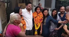 एशियन गेम्स 2026 गोल्ड मेडलिस्ट इशिका चौधरी ग्वालियर लौटीं, अब LA ओलंपिक 2028 पर निशाना