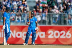 Ishan Kishan's 80 off 46 steers India to 169/7 vs Sri Lanka in Asian Games SF