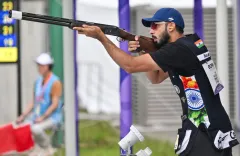 Asian Games 2026 Shooting: India wins skeet team double bronze in Nagoya