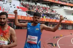 एशियन पैरा गेम्स 2026: अनुभव चौधरी और राकेशभाई भट्ट ने 100 मीटर में जीते ब्रॉन्ज मेडल