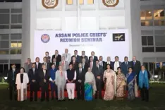 Assam CM attends first-ever reunion of chiefs of Assam Police