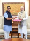 Assam CM Himanta briefs PM Modi on flood recovery, 100-day plan