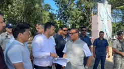 Assam CM Himanta inspects Zubeen Kshetra in Sonapur