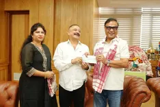 Assam CMRF Receives Over ₹83 Lakh in Private Donations