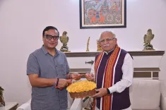 असम की ऊर्जा आत्मनिर्भरता पर सीएम हिमंता सरमा की केंद्रीय मंत्री मनोहर लाल से दिल्ली में बैठक
