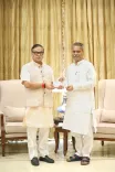 Assam Min Ashok Singhal Donates to CM Relief Fund