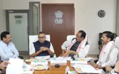 Gujarat cooperative sugar model pays farmers ₹3,900–₹4,500/tonne, Assam minister takes notes